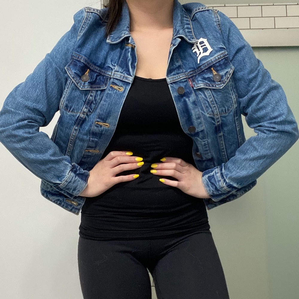 Levi’s Detroit Tiger MLB Denim Trucker Jacket